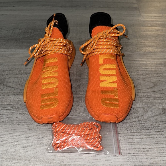 Adidas Pharrell x NMD Human Race “Orange” - Picture 2 of 6